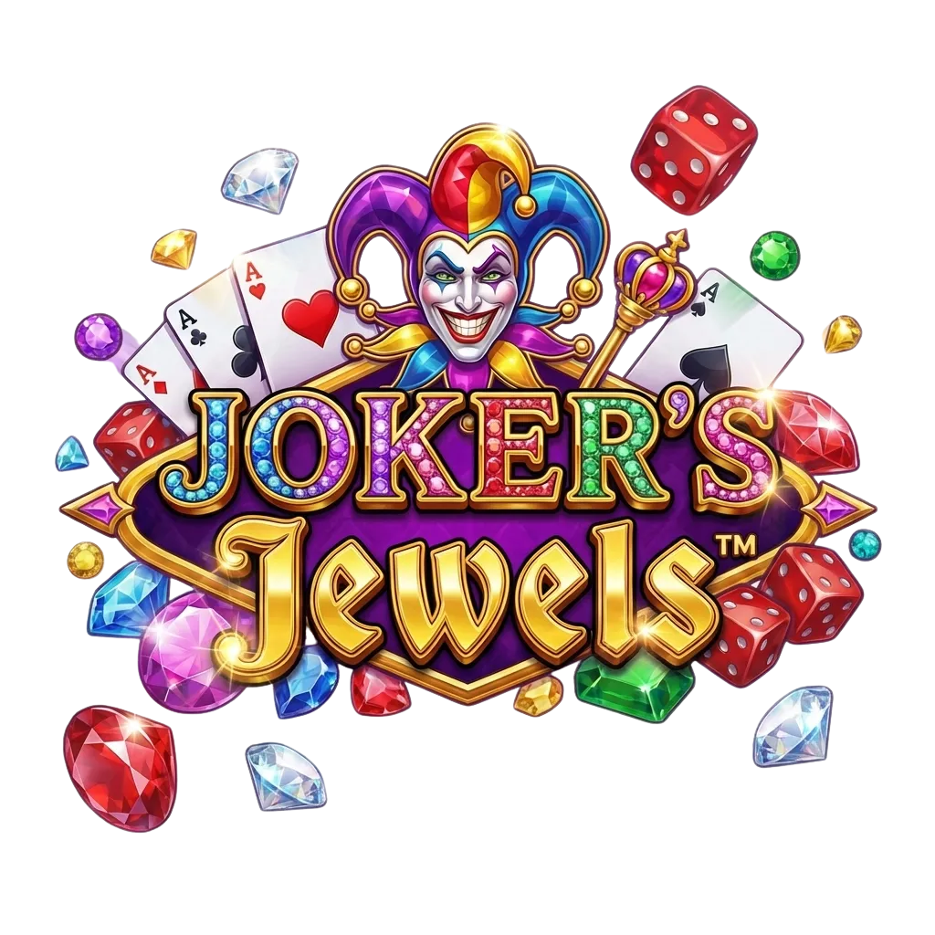 Pantalla de tragamonedas Joker's Jewels en Lucky Star Argentina con joker, joyas brillantes y promoci&oacute;n de bono de bienvenida
