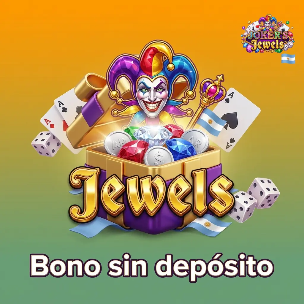 Bono sin depósito Joker's Jewels: giros gratis y saldo promocional sin inversión inicial en el casino